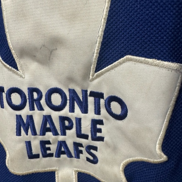 Vintage Reebok Toronto Maple Leafs NHL Hockey Jersey - Youth L/XL - Picture 4 of 9
